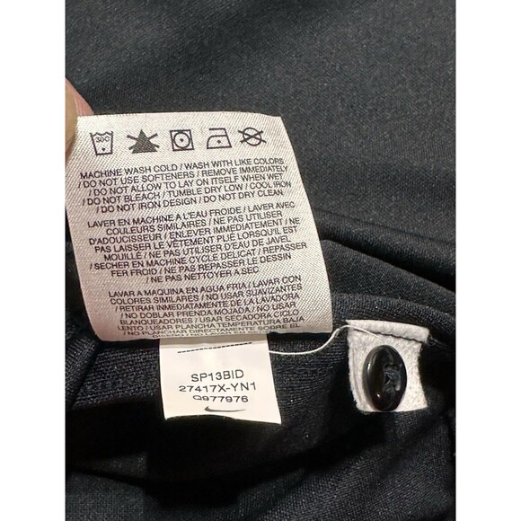 New York Yankees Nike Dri Fit Polo Shirt Mens XXL Black White MLB Baseball *READ - Picture 11 of 12